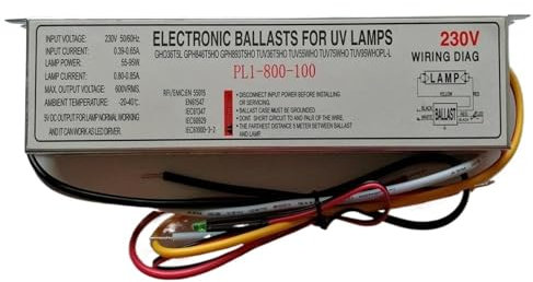 KAYPBWQMG 1 PIÈCES PL11-425-55W Ultraviolet UV Ballast électronique Lecteur PL1-800-100W(PL1-800-100W)
