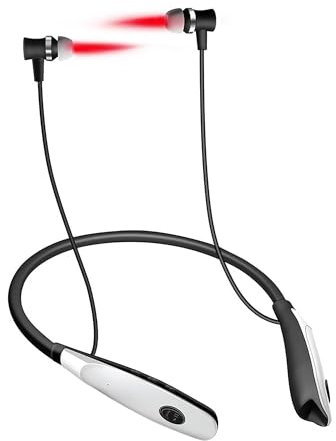 Lampada a luce rossa 650 nm Terapia infrarossa per acufeni TheraLight Pods - Applicazione per bocca, naso, orecchie