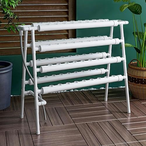 Sistema di Coltivazione idroponica, Kit Completo per la Coltivazione idroponica da 72 vasi, per davanzali di finestre di cucine domestiche, per Kit da Giardino Interno a Torre