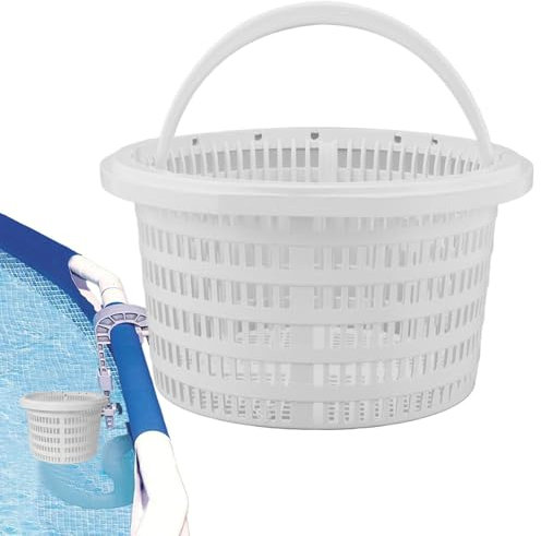 doyandader Cestillo Skimmer Piscina, Canasta De Billar, Cesta De Skimmer,Cestas De Piscina, Reemplazo De Piscina Compacta, para Eliminar Hojas Y Escombros