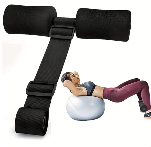 pclapora Sit Up Hilfe, Nordic Hamstring Curl Strap, Tragbare Sit Up Bar für Bauchmuskeln, Effektives Bauchmuskeltraining, Bauchtrainer für Zuhause, für Zuhause Knie Sehnen Curler Bauchmuskeltraining