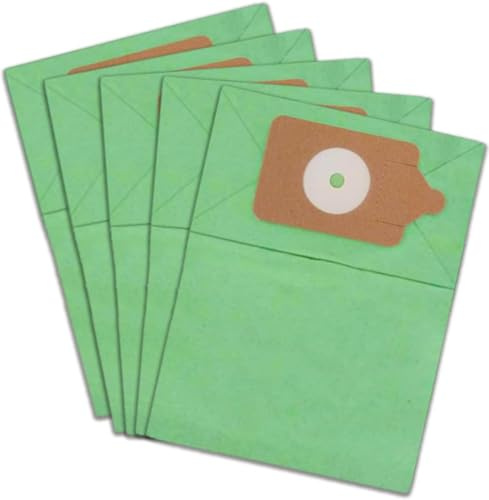 Pack of 5 Henry Hoover Bags compatible with Numatic Henry Hetty Basil James hoover bags for henry vacuum cleaner NVM1C NVM1C2 NVM1B Vacuum Dust Bags for Henry Hoover Vacuum Double Layer Paper dust bag