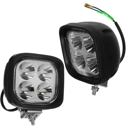 TOKIDNY 2 Luces LED para Montacargas Focos Delanteros Ultrabrillantes de Alta Potencia Lámparas de Trabajo Resistentes y Compatibles Iluminación para Seguridad Vehículos Industriales