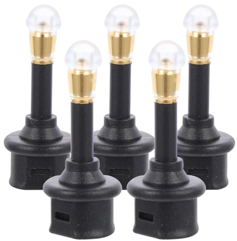 HOLIDYOYO Adattatore Audio Digitale da Femmina a Mini Jack 3,5 MM, Connettore Ottico Spdif 5 Pezzi, Protezione Sovratensione e Uscita Cuffie, Accessorio Portatile per Audio Domestico