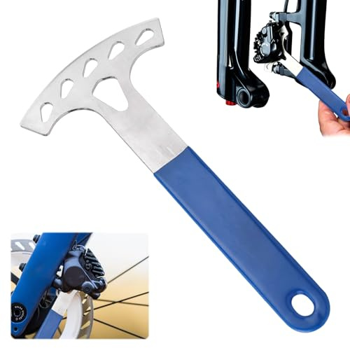 Penfuzon 1Pcs Bicycle Disc Brake Spreader, Piston/Caliper Rewind Tool, Professional Bicycle Disc Brake Repair Adjustment Instrument, Universal Fit for Most Bicycle Models, Durable Construction