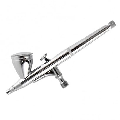 SPARMAX Max-3 dubbelverkande gravitation airbrush krom, 0,3 mm