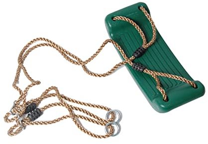 OTITU Kinderschaukel Outdoor Indoor Schaukelsitz - Schaukelbrett Brettschaukel für Kinder zum Schaukeln, Flache Sitzschaukel Babyschaukel - Bunte Schaukel Outdoor-Spielschaukel Grün