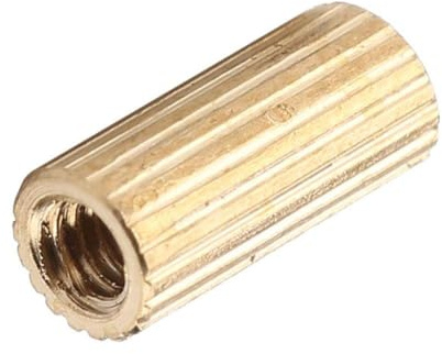 100 stücke Messing Abstandhalter Female-Female Spacer Standoff Gewinde Stehbolzen M2 Nägel Schrauben Befestigungen Spacer für Computer Hauptplatine(M2*7（100pcs）)