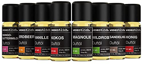 tausendschön - ein Set aus 8 ausgewählten Duftölen von wesentlich. - für Duftlampe und Diffuser 8x10ml