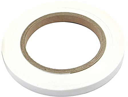F Fityle Doppelseitiges Gewebe-Fixierband Starker Quilt-Klebekleber, kein Saumband, Säumen für Hosen Jeans Kleidung reparieren, 5mm elastisch