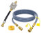 rockible 10 Foot 1/2 Hose with Quick Connect, Natural Conversion, Natural BBQ Heater Hose