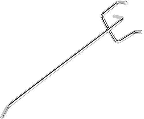 SHUT 100 Stücke 4 inch Haken Pegboard Werkzeug, Haken Einzeln aus Stahl, Lochwandhaken Werkzeugwand, für in Supermarktregale, Displays, Wanddekorationswerkzeuge