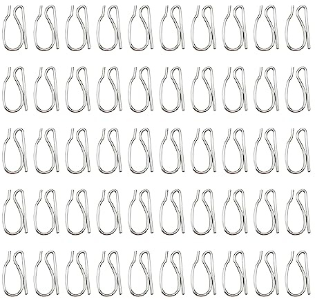 UMCHU Rodillo para riel de Cortina,Deslizador de Cortina, Rodillo silencioso, Rodillo de dirección, para rieles de Cortina (Gancho Cortina Plata - 24mm)