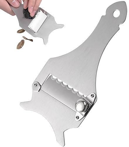 BESTonZON Rasoir à Fromage Rabot à Chocolat Outils Outil De Rasoir à Truffe Éplucheurs De Cuisine Rasoir à Truffes Éplucheur De Pommes De Terre Rabot à Fromage Eplucheur Nourriture Écraser