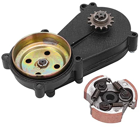 Pissente Motorrad Kupplungsglocke mit Getriebe, 14T Kupplungstrommel für Mini Quad Dirt Bike ATV, Untersetzungsgetriebe