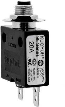 SFTSVFEO Generatore da 20 amp con Interruttore Termico Interruttore Luminoso