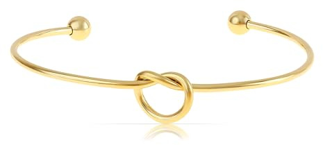 Made by Nami Herz Armreif Silber oder Gold aus chirurgischem Edelstahl Geflochtenes Herz Armreif Größenverstellbar Hypoallergen Schmuck Damen Geschenke für Frauen Beste Freundin Geschenk