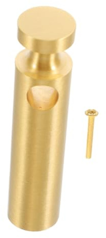 LIFKOME Brass Handrail Connectors for Glass Cabinet Hardware Guardrail Fittings for Indoor Furniture Railings Railing Hardware for Banister Rail Brackets