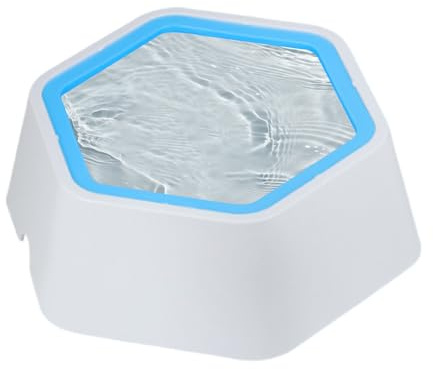 Wassernäpfe für Hunde | Spritzschutz Wasserspender | Anti-Rutsch-Futterspender Kein Spritzen Schüssel für unordentliche Trinker Outdoor Haustier Tier Hunde Katzen