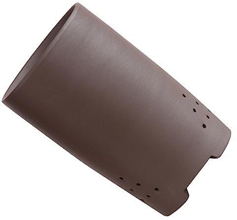 BESTonZON Pots de Fleurs en Terre Cuite Drainage pour Orchidées et Plantes d'Intérieur 2 Pièces 20 Chinois pour Décoration Maison