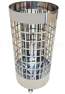 6KW Stainless Steel Ultra-Thin Outside Controller Sauna Heater Electric Dry Steam Stove for Room(6KW 220V)