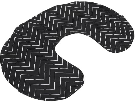 Yinhing Fodera per Cuscino da Allattamento Stampata Federa per Allattamento a Forma di U Fodera per Cuscino da Lavabile per Mamme con Design Geometrico (#2)