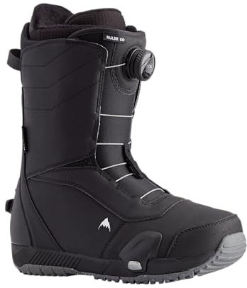 Burton Botas de snowboard Ruler Step On para hombre, color negro, talla 12