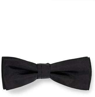 BOSS Herren F-BOW TIE In Italien gefertigte Fliege aus Seiden-Jacquard Schwarz Stck