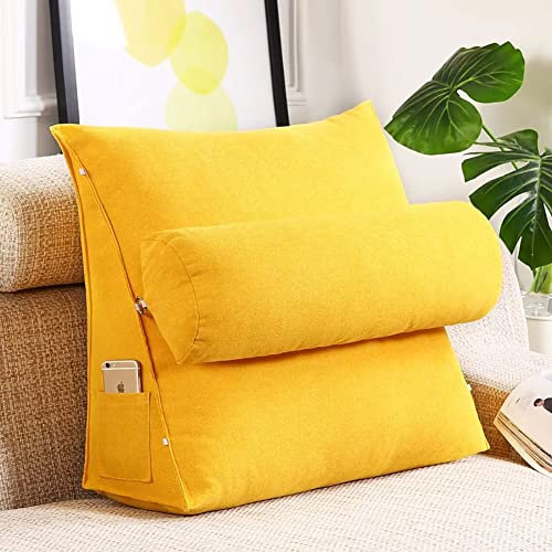TEmkIn Cuscino triangolare regolabile con cuneo con cuscino a mezzaluna di alta qualità Set di cuscini a cuneo per letto ortopedico Cuscino inclinato