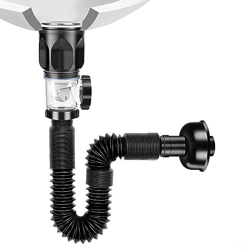 EpheyFIF Tubo flessibile di scarico da 3,7 cm, 3,7 cm, tubo flessibile per tubo flessibile per vasca da bagno