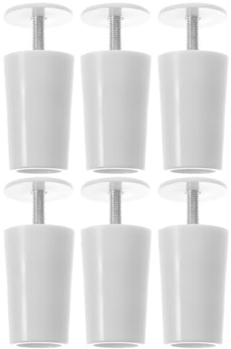 HOMSFOU 6 Piezas Tapón De Persiana De Ventana Tope De Ventana Tapón del Obturador Parada Ciega Sujetadores De Contraventanas Estores Enrollables El Plastico Suite Persianas