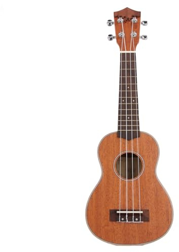 Ukulele, 21 In Ukulele Chitarra Compatta e Portatile In Legno Strumento a Corda Legno a 4 Corde per Professionisti Principianti