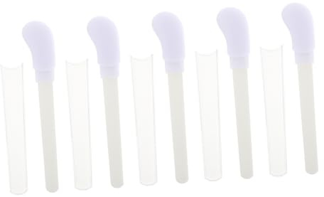 Mipcase Set 5Pezzi Raspa per Unghie in Materiale Inorganico Bianco Bordo per Levigare e Lucidare, Strumento Professionale per Pedicure e Manicure