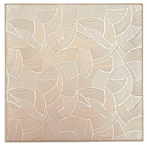 Pannelli 3D, pannelli in polistirolo, pannelli da soffitto retrò, pannelli da parete 3D, decorazioni, soffitti, rivestimento da parete vintage, spessore 3 mm, 50 x 50 cm, 20 m², 80 pezzi (08-zl-100)