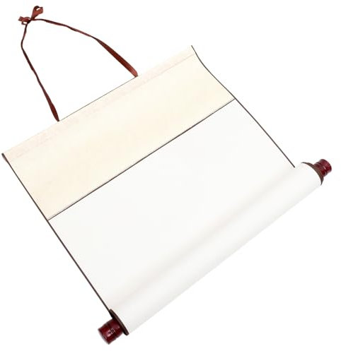 Anneome Professionelles Chinesisches Malpapier Tragbare Mehrfunktionale Blanko-schriftrolle Wasserabsorbierend Geeignet Für Kalligrafie Aquarell Wanddekoration Hochwertiges Langlebiges Mat