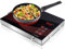 Gveyajo Plaque de Cuisson Électrique 1 Feu 3500W, Portable, Vitrocéramique, Minuterie 180 min, 4 Modes, Affichage Watt, Pour Camping & Maison