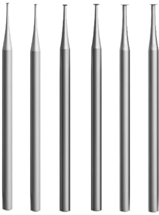 Rastapulz Fresa per lenti a forma di T con lama per coltello, gambo 3/32, attacco canale, fresa da taglio, punte per incisione gioielli, strumento lapidar
