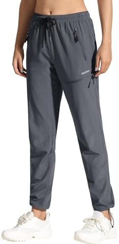 MOCOLY Pantalon Randonnée Ete Léger Femme pour Montagne Chasse Golf Travail