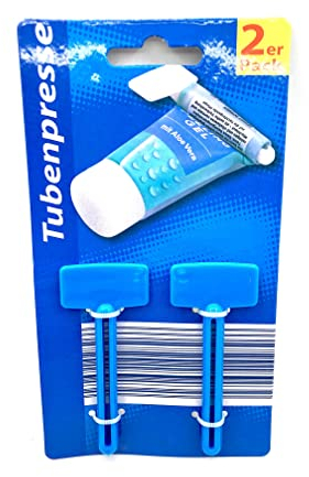 Tubenentleerer Tubenausdrücker Tubenaufroller Tubenpresse Tubenquetscher 2er Set