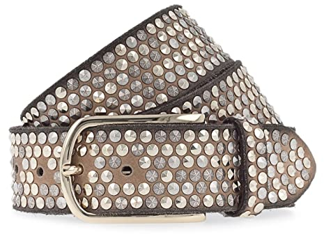 b.belt Nietengürtel Zoe Gold W105 Camel