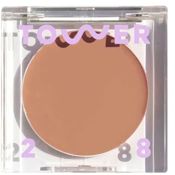 Tower 28 Sculptino Cream Contour - Foolproof Cream Bronzer Contour - Natural Face Sculpting Matte Bronzer Balm - Vegan, Everyday Face Makeup for Sensitive Skin - Fair Light Neutral (0.16 oz)