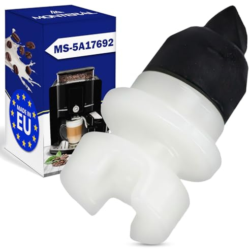 Embout avec Rabat pour Buse pour Mousseur à Lait des Machines à Café Automatiques avec le Code Original MS-5A17692 pour Krups - MADE IN EU - Garantie de 10 Ans - MONTERAL