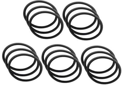 JOINPAYA 15st Kleiner Schalldämpferring Für Trompete Ersatzteile Für Trompeten Üben Des Trompetendämpfers Trompeten-gleitringe Kornettringe Kornett-gleitring Black Gummi