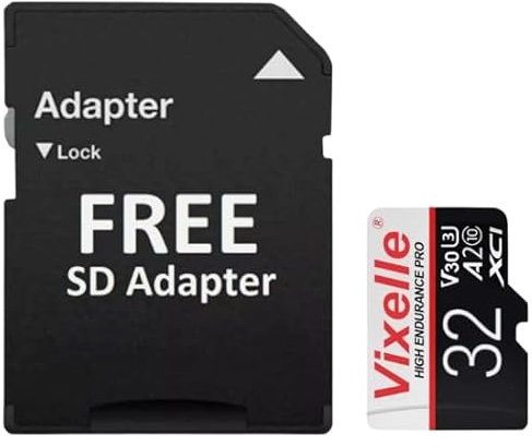 High-Speed Micro SD Card 32GB 64GB 128GB 256GB 512GB 1TB 2TB – Class 10 U3 A2 Perfect for Consoles, Smartphones & Cameras + Free Adapter (128, GB)