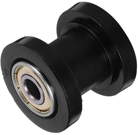 Ciieeo Tendicatena Ruota Motocicletta Acciaio Cuscinetto Plastica Guida Catena Moto Ruolo Guida Ruota Cuscinetto Ruolo Puleggia Catena Accessorio Moto