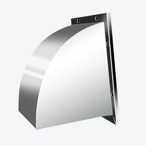 Rejillas de ventilación de acero inoxidable, grandes rejillas de protección de salida de aire de 12 pulgadas para uso debajo y soluciones elegantes de flujo de aire para el hogar y la oficina