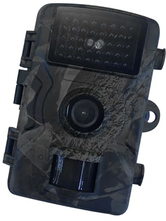 SKISUNO Nachtjagdkamera Grün mit 2 Zoll Farbdisplay, 12mp 1080p | Außenkamera, Infrarot Nachtkamera mit 26 Ir LED und 0, 8 S Auslösung, 32g Speicher