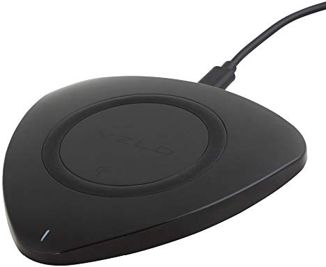 Veld 10W Fast Wireless Qi certified Charging Pad + 1.2m USB to Micro Cable - for all Qi enabled devices- iPhone 12/Mini/Pro/Pro Max 11/Pro/Pro Max/Air pods Pro/Galaxy S20 S10 Note 10 Plus 10/9 +