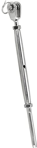 FASTON® Wantenspanner Gabel/Terminal geschlossen Edelstahl A4 V4A Seilspanner Gewindeterminal Spanner Spannschraube