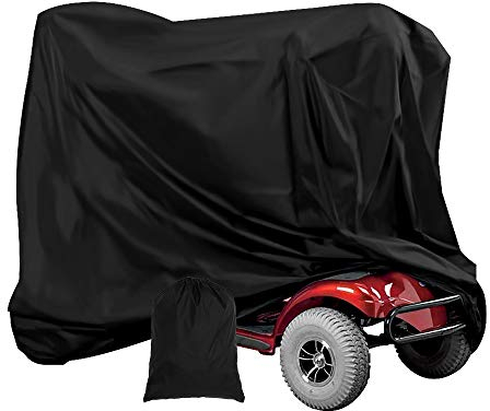 Oxford Heavy Duty Waterproof Wheelchair Storage Cover - All-Weather Outdoor Protection for Most Mobility Scooters (170x61x117cm)